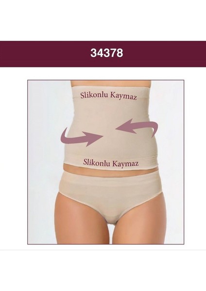 Iç Giyim Miss Fit Silikonlu Kaymaz Bel Korse