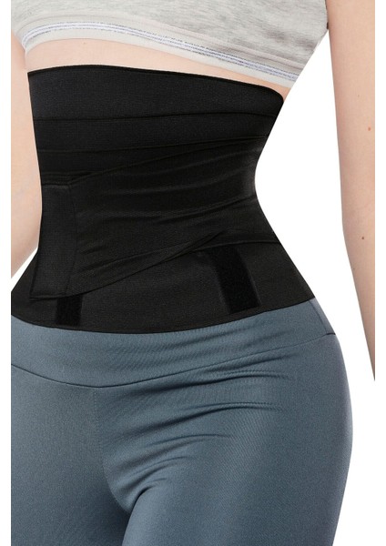 Iç Giyim Nbb Unisex Siyah Kademeli Çırtlı Çok Amaçlı Bel Korsesi fiyatları