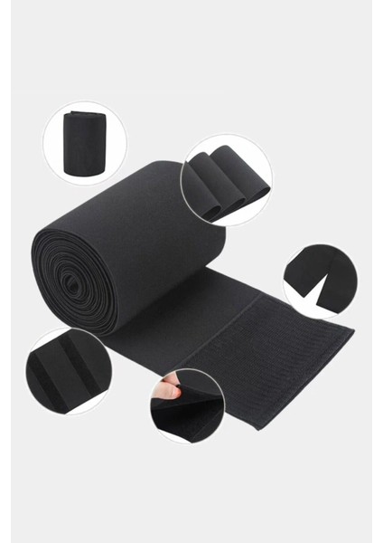 Iç Giyim Nbb Unisex Siyah Kademeli Çırtlı Çok Amaçlı Bel Korsesi indirimleri