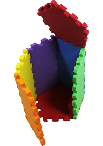 Şekilli Çok Yüzeyli Prizma Model, Güzel Dekoratif Obje, Şık ve Modern Tasarım