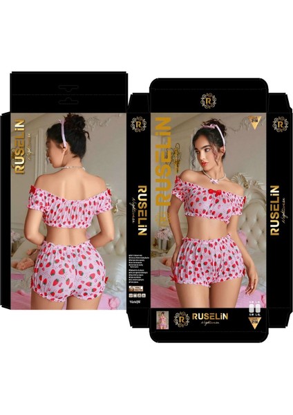 Iç Giyim Ruselin Şortlu Pijama Takım