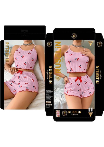 Iç Giyim Ruselin Şortlu Pijama Takım