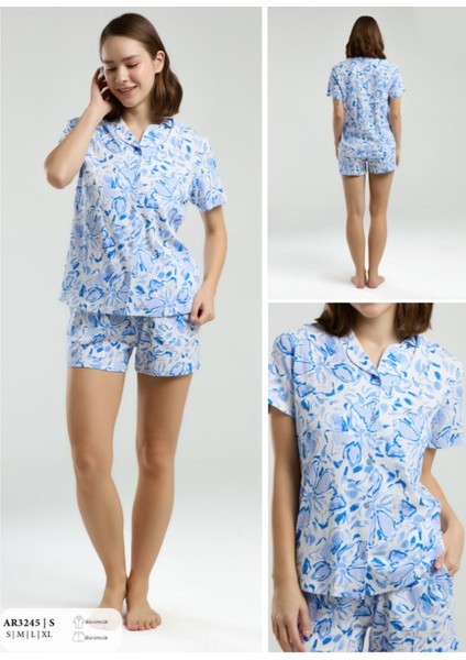 Iç Giyim Arnetta Şortlu Ikili Pijama Takımı