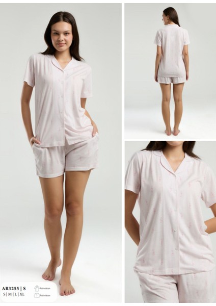 Iç Giyim Arnetta Şortlu Ikili Pijama Takımı