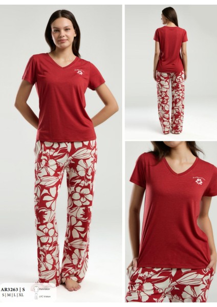 Iç Giyim Arnetta Kısa Kol Ikili Pijama Takımı