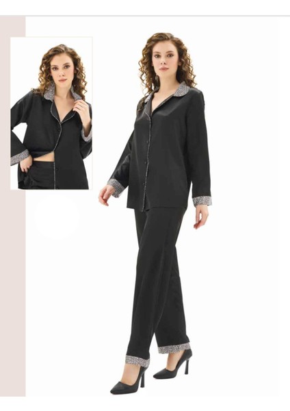 Iç Giyim Moongirl Saten Pijama Takımları