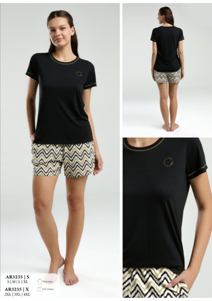 Iç Giyim Arnetta Şortlu Ikili Pijama Takımı