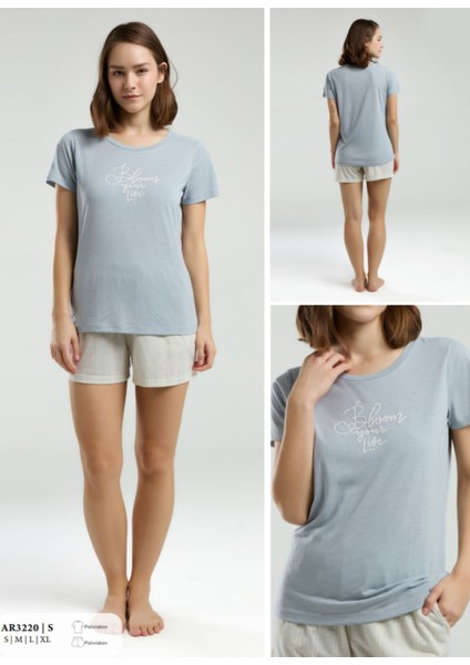 Iç Giyim Arnetta Şortlu Ikili Pijama Takımı