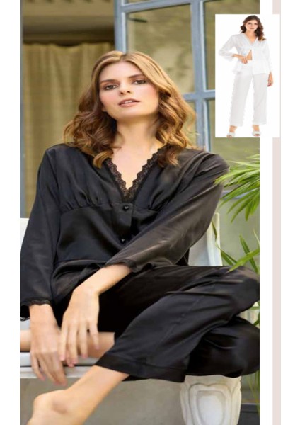 Iç Giyim Moongirl Saten Pijama Takımları