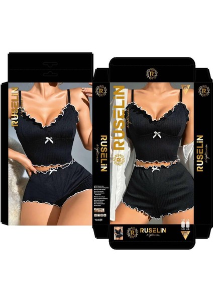 Iç Giyim Ruselin Şortlu Pijama Takım