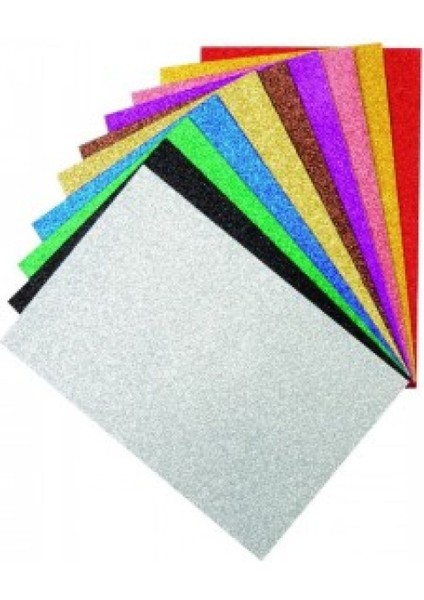 Simli Eva 20X30 cm 2 Mm, 10'lu Paket, Parlak ve Şık Tasarım