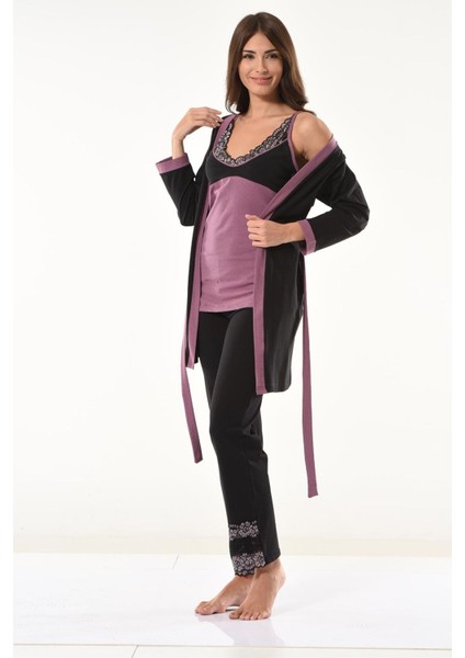 Iç Giyim Derya Kurşun Pamuk Pijama Takım Set modelleri