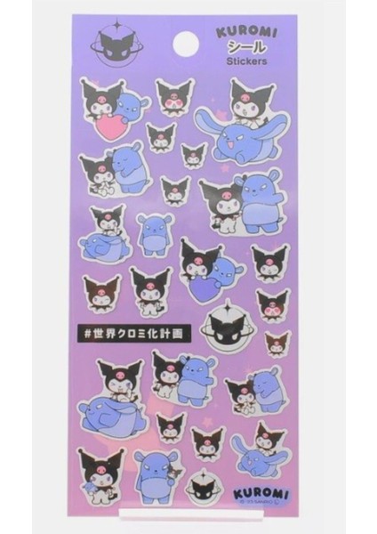 Sevimli Kuromi Çıkartma Seti, Renkli ve Eğlenceli Tasarımlar