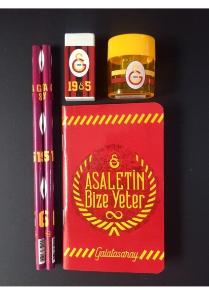 Lisanslı Galatasaray Taraftar Kırtasiye Kalem Seti, Şık ve Kaliteli Ürün
