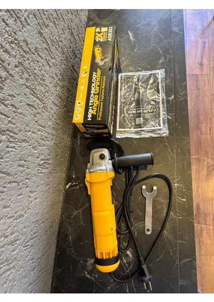 Eagletch Assur 550W Avuç Taşlama Makinesi 125MM Bakır Sargılı Spiral