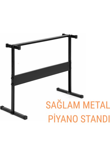 MD88 Pedallı Tuş Hassasiyetli Tabure Kulaklık Stand Dahil fırsatları