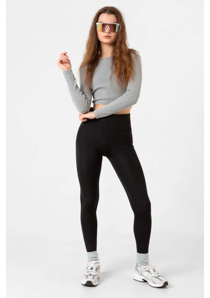 Iç Giyim Derya Kurşun Yüksek Bel Şardonlu Kışlık Tayt fiyatları