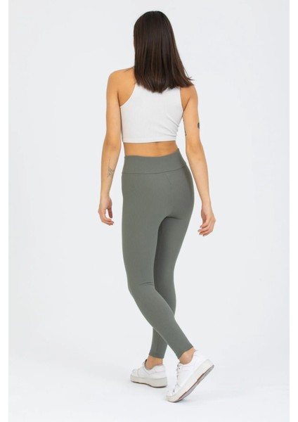 Iç Giyim Derya Kurşun Yüksek Bel Fitilli Tayt modelleri