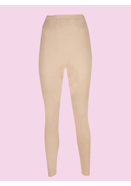 Ceylanoğlu Ribana Katlamalı Uzun Tayt 236 (3ADET)