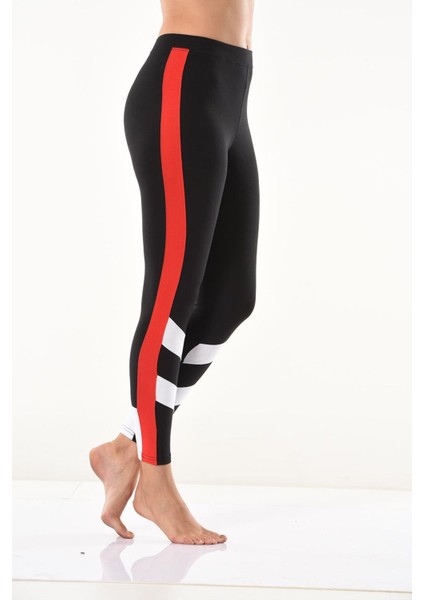 Iç Giyim Derya Kurşun Yüksek Bel Yandan Şeritli Sporcu Tayt indirimleri