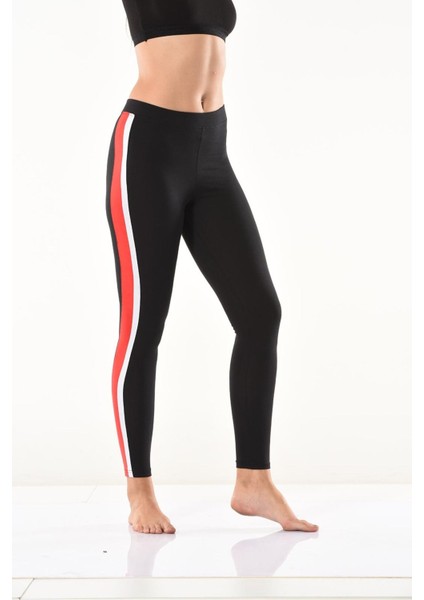 Iç Giyim Derya Kurşun Yüksek Bel Yandan Şeritli Sporcu Tayt fırsatları