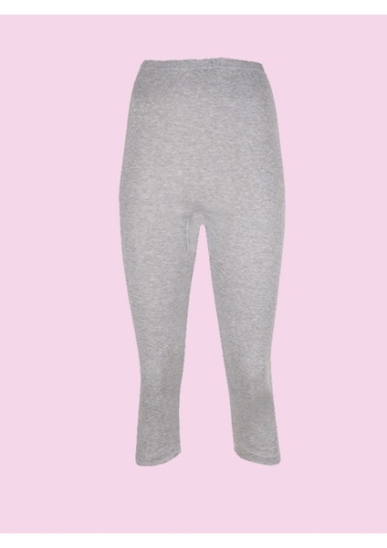 Ribana Katlamalı Diz Altı Tayt 235 (3ADET)