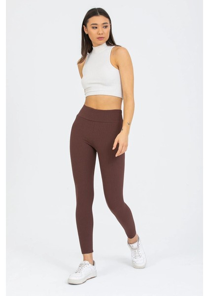 Iç Giyim Derya Kurşun Yüksek Bel Fitilli Tayt modelleri