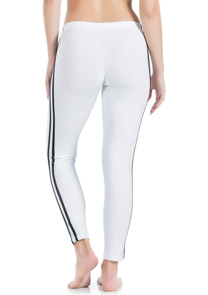 Iç Giyim Derya Kurşun Yüksek Bel Pamuk Kumaş Yandan Çift Şeritli Uzun Tayt fiyatları