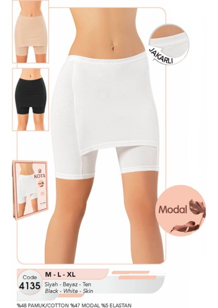 Iç Giyim Kota Modal&pamuk Etekli Tayt (1 Adet)