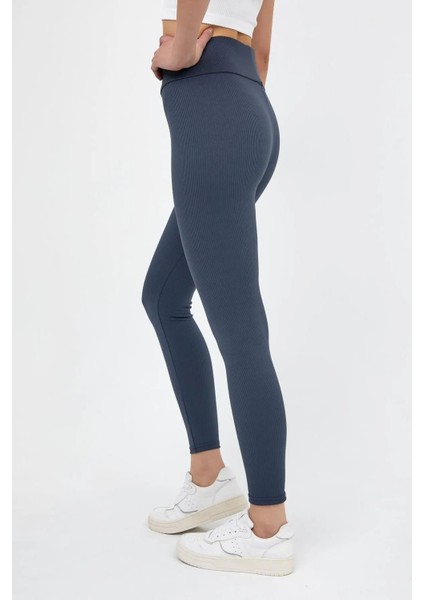 Iç Giyim Derya Kurşun Yüksek Bel Fitilli Tayt modelleri