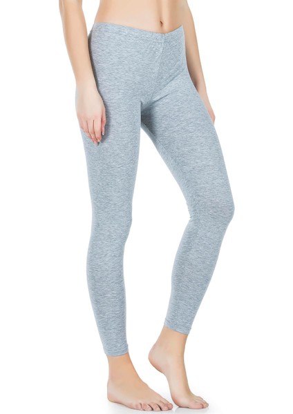 Iç Giyim Derya Kurşun Yüksek Bel Uzun Kadın Tayt