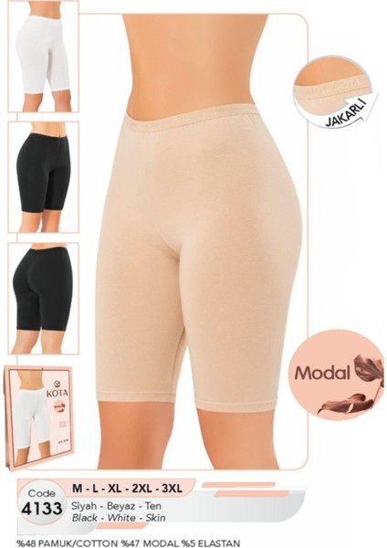 Iç Giyim Kota Jakarlı Midi Modal&pamuk Tayt (1 Adet)
