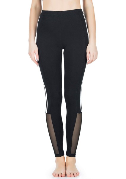 Iç Giyim Derya Kurşun Yüksek Bel Yandan Şeritli Sporcu Tayt indirimleri