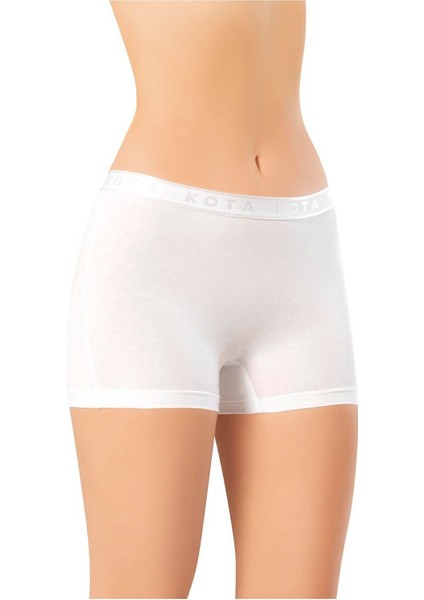 Iç Giyim Kota Penye Elastan Likralı Şort Mini Tayt (3 Adet)