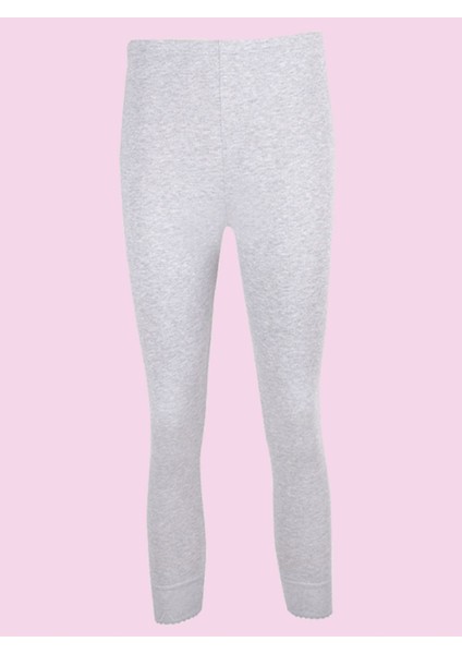 Ceylanoğlu Ribana Dantelli Uzun Tayt 238(3 Adet)