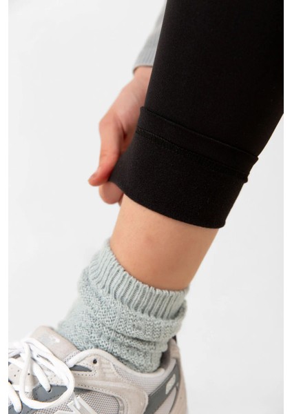 Iç Giyim Derya Kurşun Yüksek Bel Şardonlu Kışlık Tayt modelleri