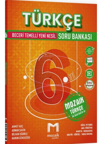 6. Sınıf Türkçe Soru Bankası