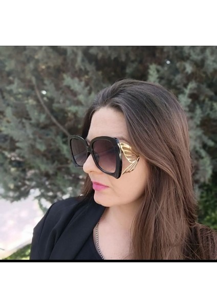 Kelebek Çerçeve Model Kadın Güneş Gözlüğü