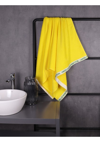 Home Plaj Havlu Unisex Sarı 90 x 165 cm