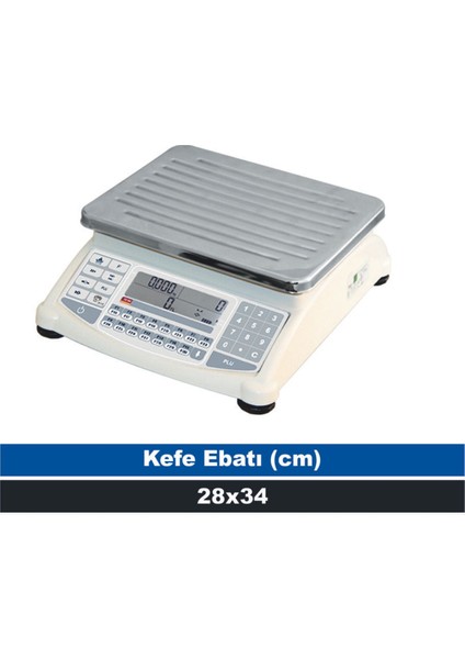 Yüksek Hassasiyetli 120 kg 5 gr Ölçüm Sayıcı Terazi, Güvenilir ve Kullanışlı