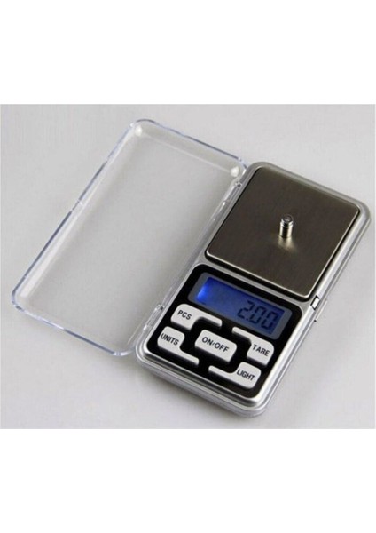 Hassas Dijital Cep Terazi, 200G, 0,1g Ölçüm Hassasiyeti, Taşınabilir ve Kullanışlı