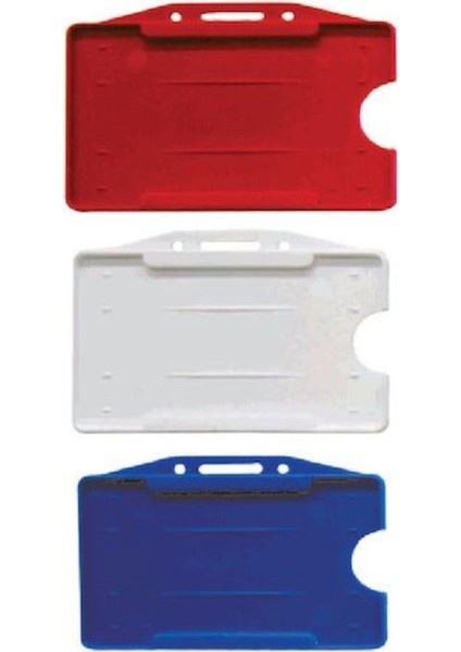 Beyaz 50'li Kart Kabı, Pratik ve Şık Saklama Çözümü