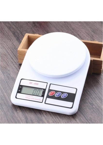 Dijital Mutfak Terazisi 1G-10KG Hassas Tartım, LCD Ekran, SF-400