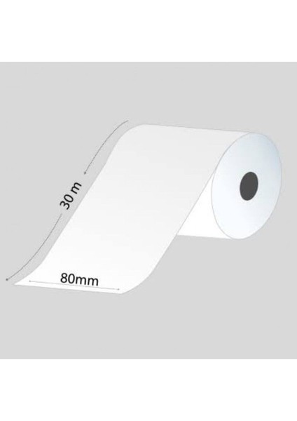 80X30 Termal Rulo, 40 Adet, Paket Içinde, Yüksek Kalite ve Uygun Fiyatlı Ürün fiyatları