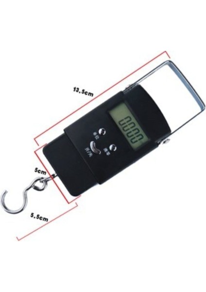Dijital El Kantarı 50 kg / 10 G, Hassas ve Kullanışlı Taşıma Ölçüm Cihazı fiyatları
