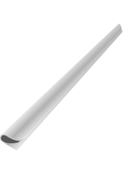 Şeffaf Oval Profil 10 Mm, 100'LÜ Paket, Dayanıklı ve Çok Yönlü Kullanım Sağlar