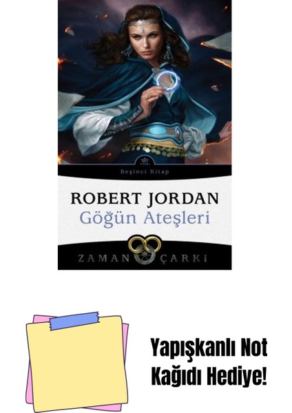 Göğün Ateşleri – Zaman Çarkı 5 + Yapışkanlı Not Kağıdı