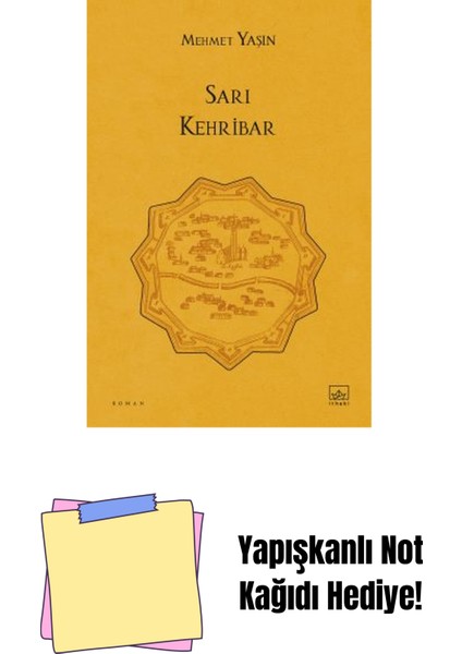 Sarı Kehribar + Yapışkanlı Not Kağıdı