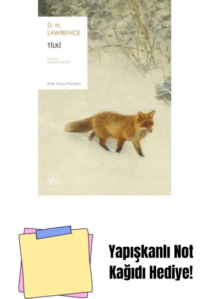 Tilki + Yapışkanlı Not Kağıdı