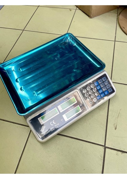 40 kg Kapasiteli Elektronik Dijital Tartı, Manav ve Kasaplar Için Ideal Ölçüm Cihazı